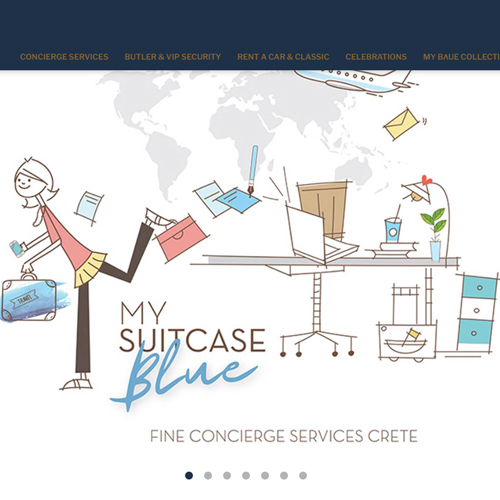 My Suitcase Blue
